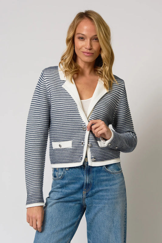 Garter Stripe Jacket