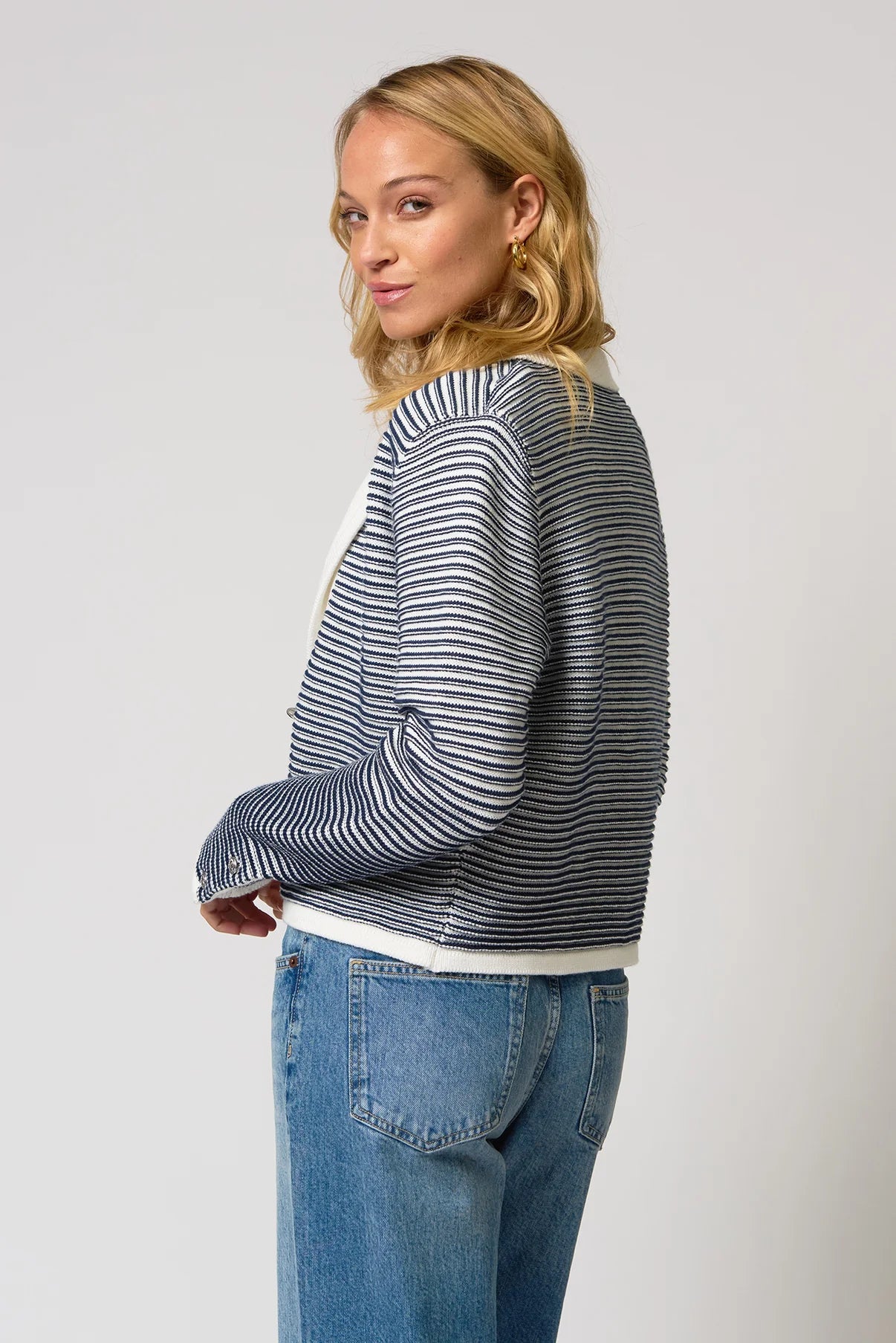 Garter Stripe Jacket
