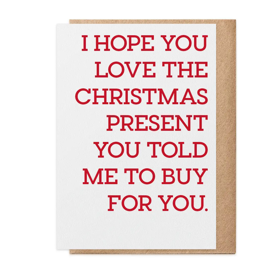 Christmas Present - Greeting Card