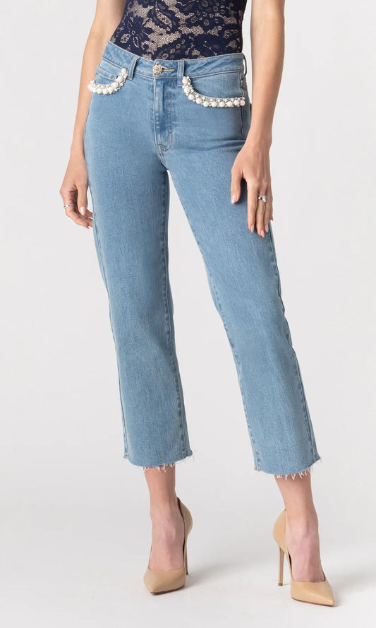 Baylor Pearl/Crystal Jeans