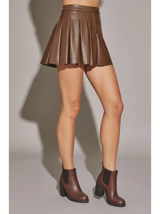 Half Pleated Skort