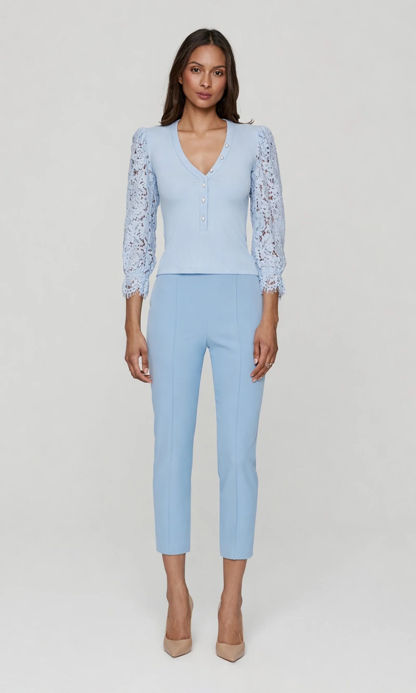 McKenna Lace Combo Top