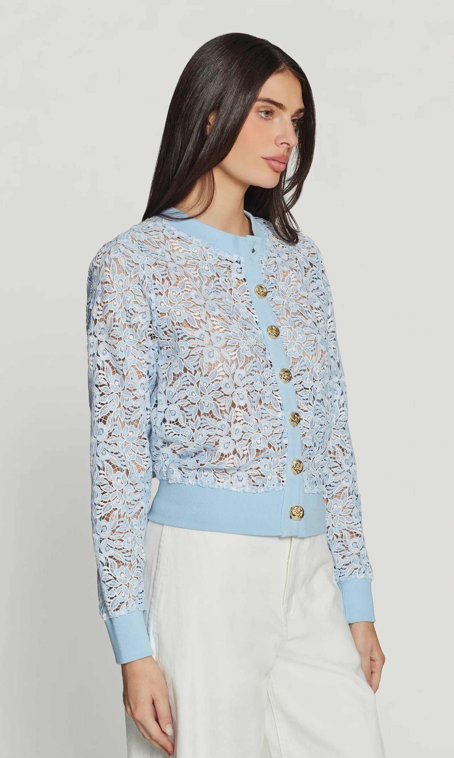 Erin Two Tone Cardigan
