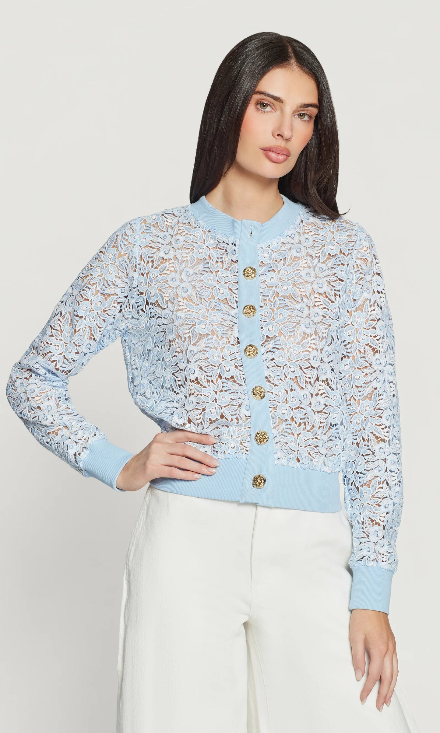 Erin Two Tone Cardigan