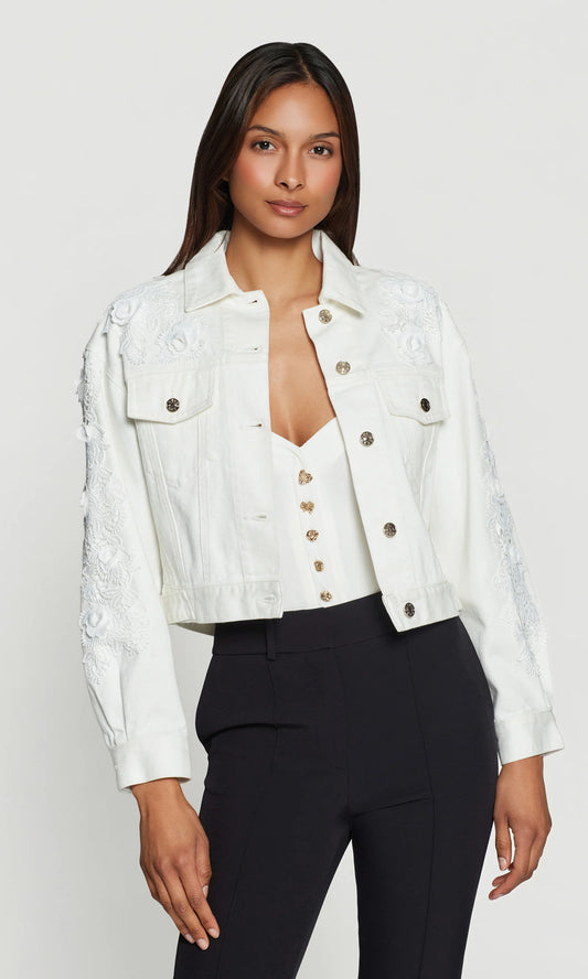 Lexia 3D Combo Denim Jacket