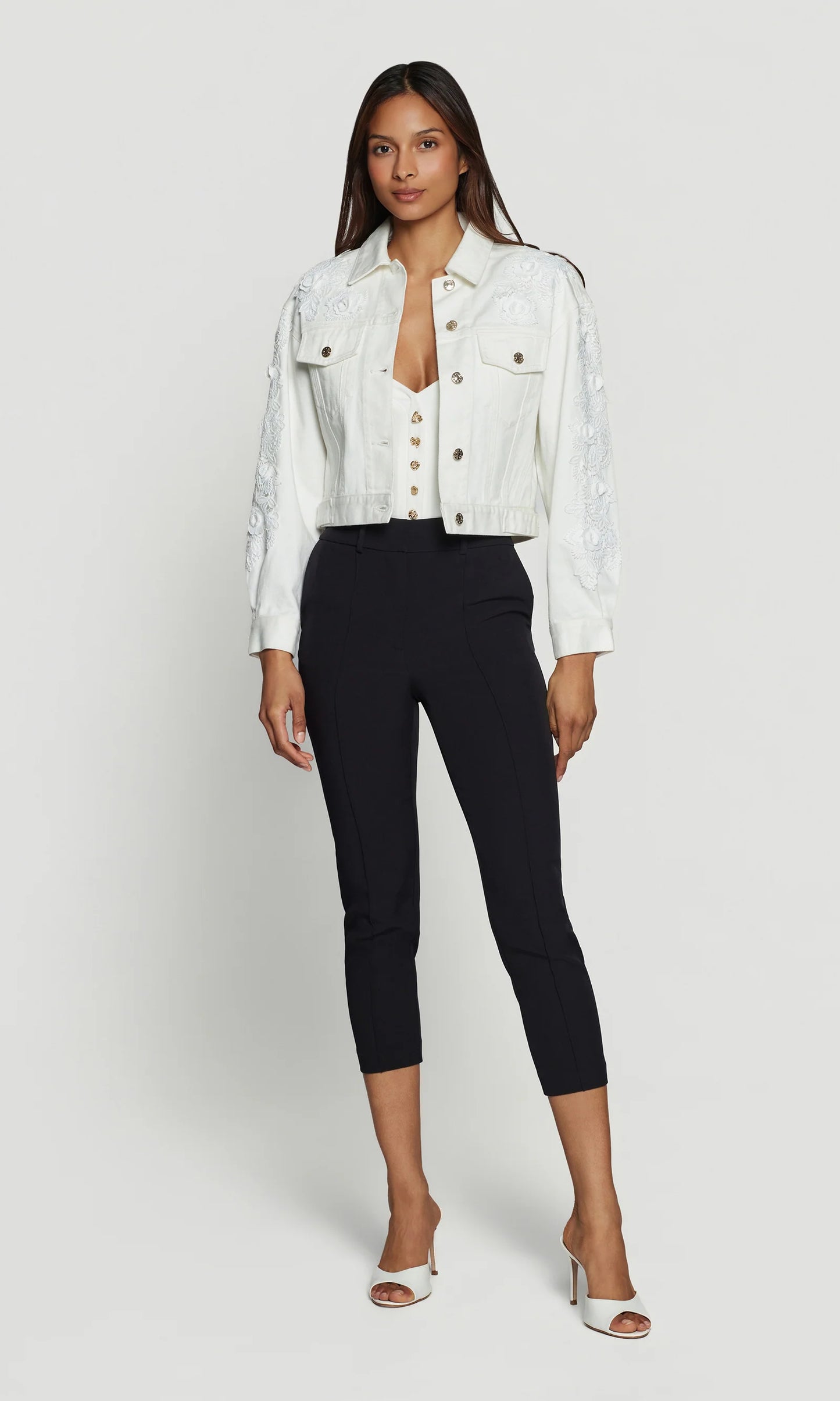 Lexia 3D Combo Denim Jacket