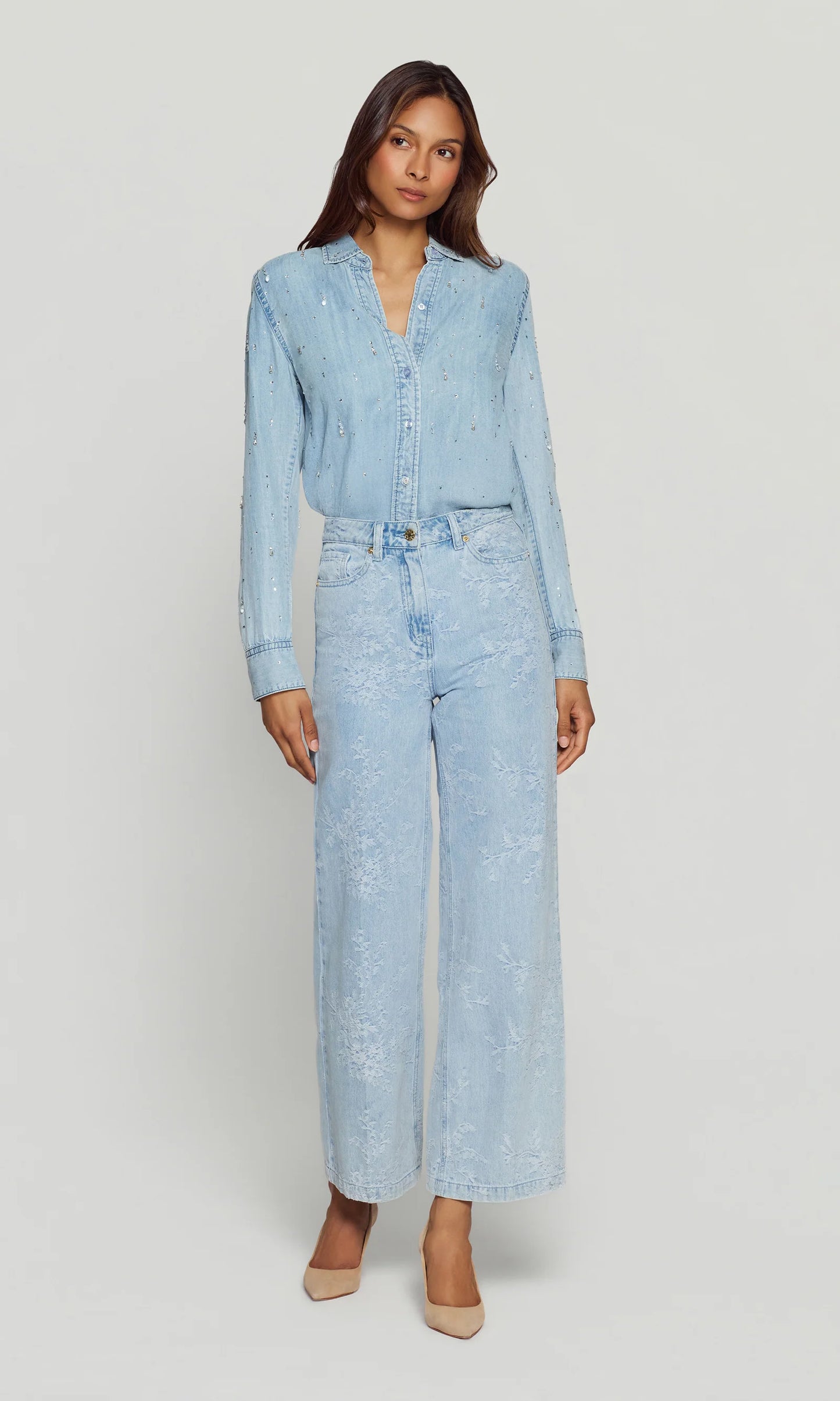 Milagro Floral Jeans