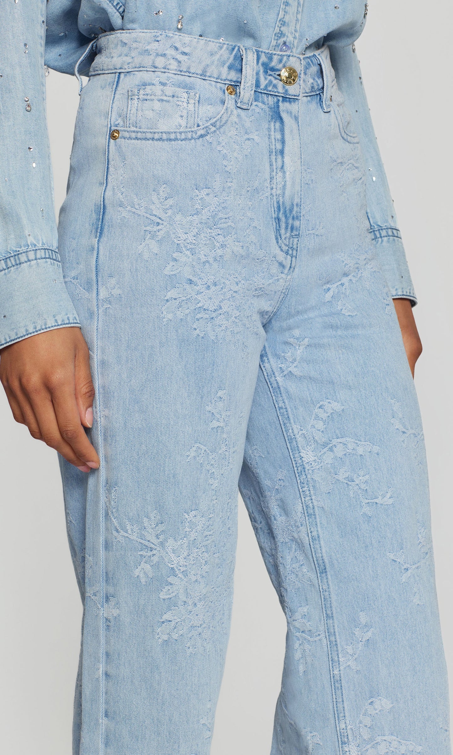 Milagro Floral Jeans