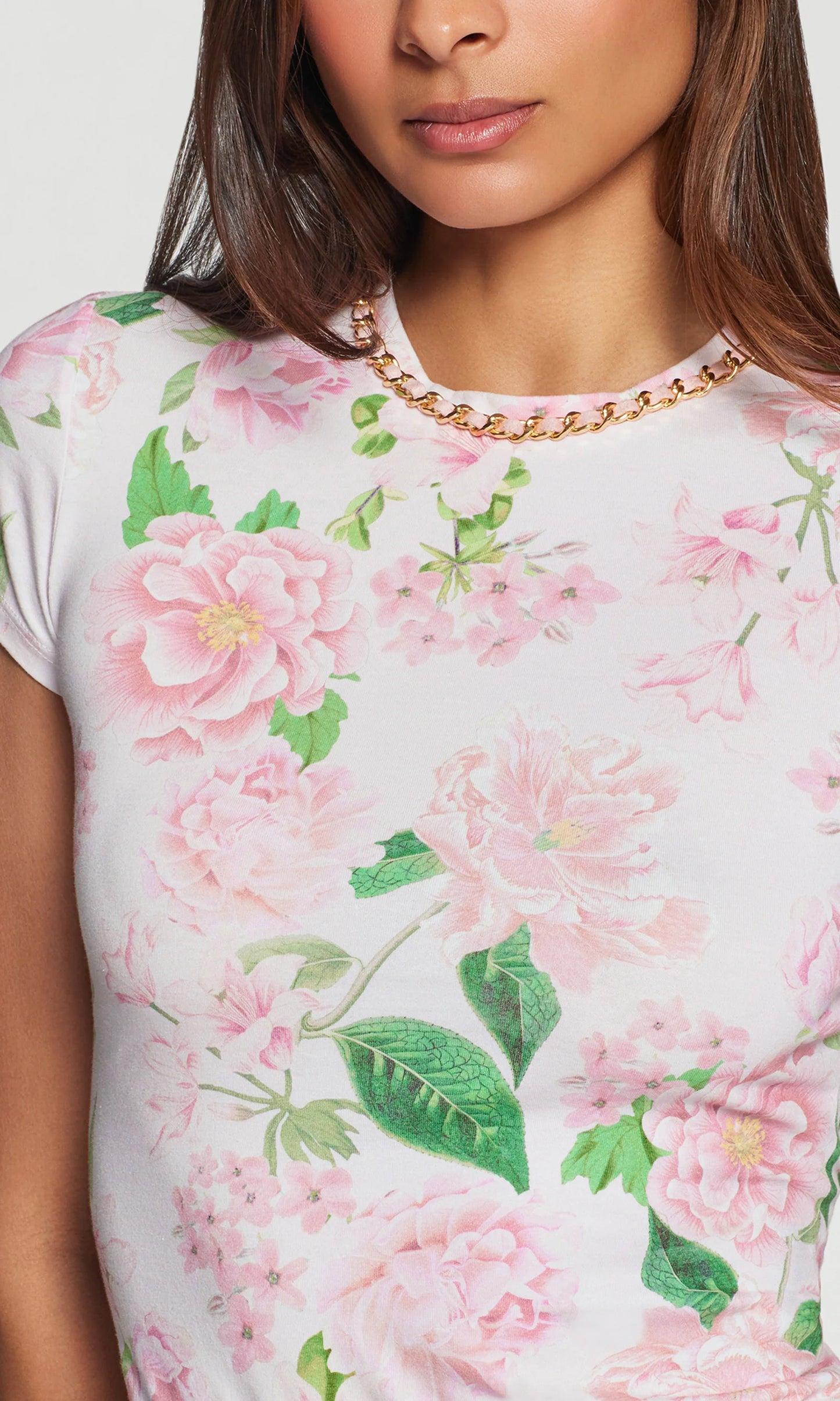 Floral Chain Top