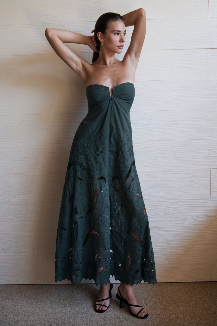 Strapless Maxi Dress