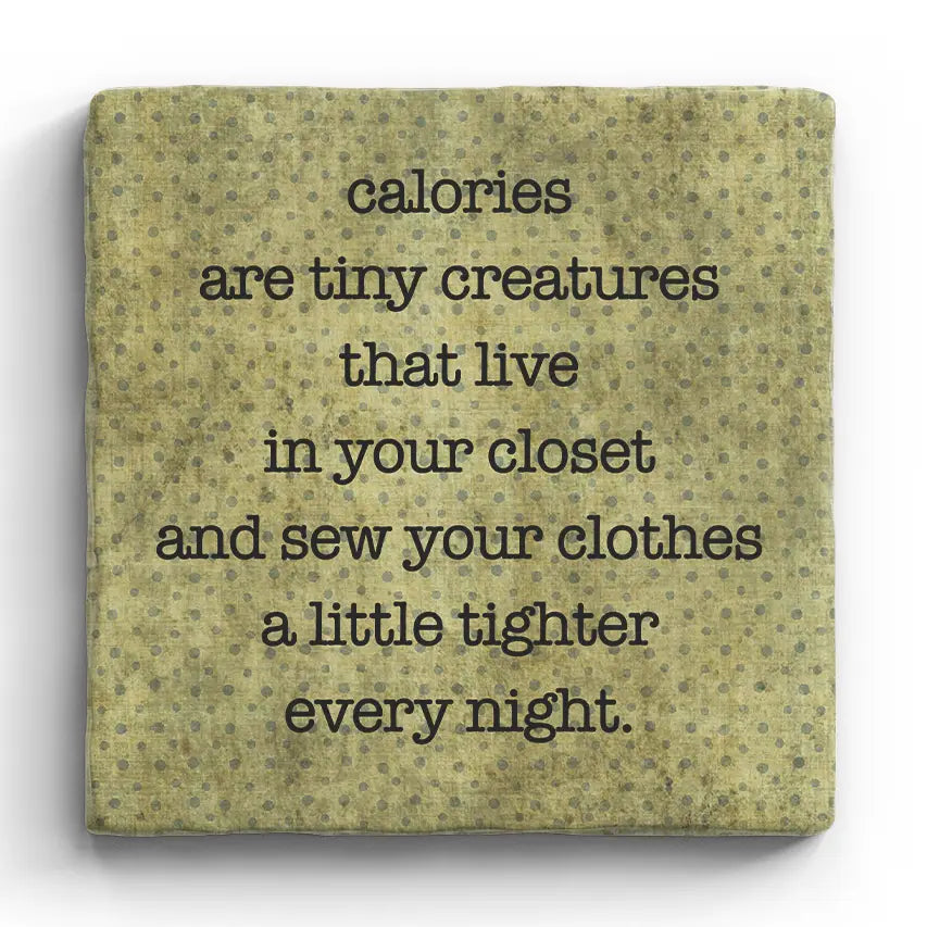 Calories- Marble Coaster