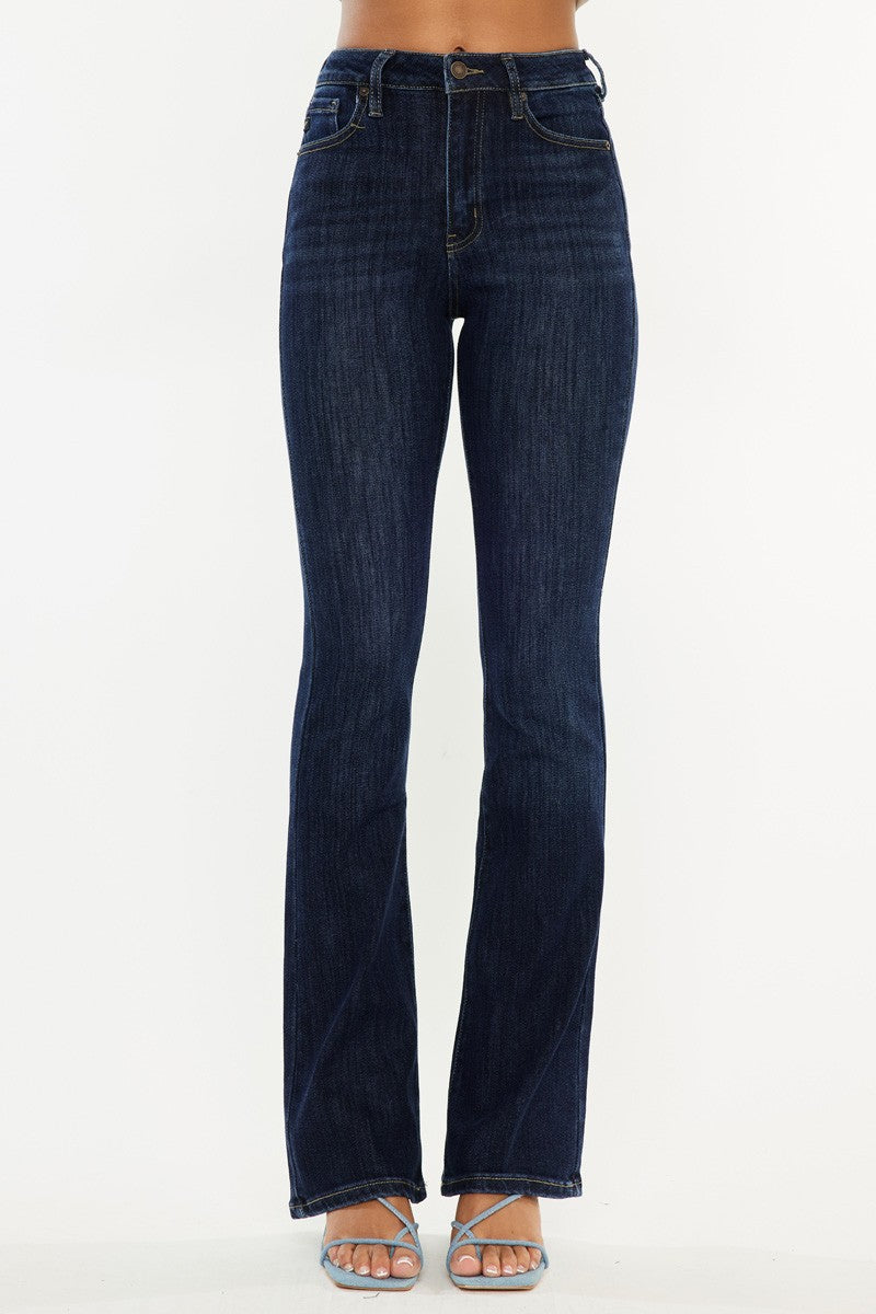 High Rise Bootcut Jeans