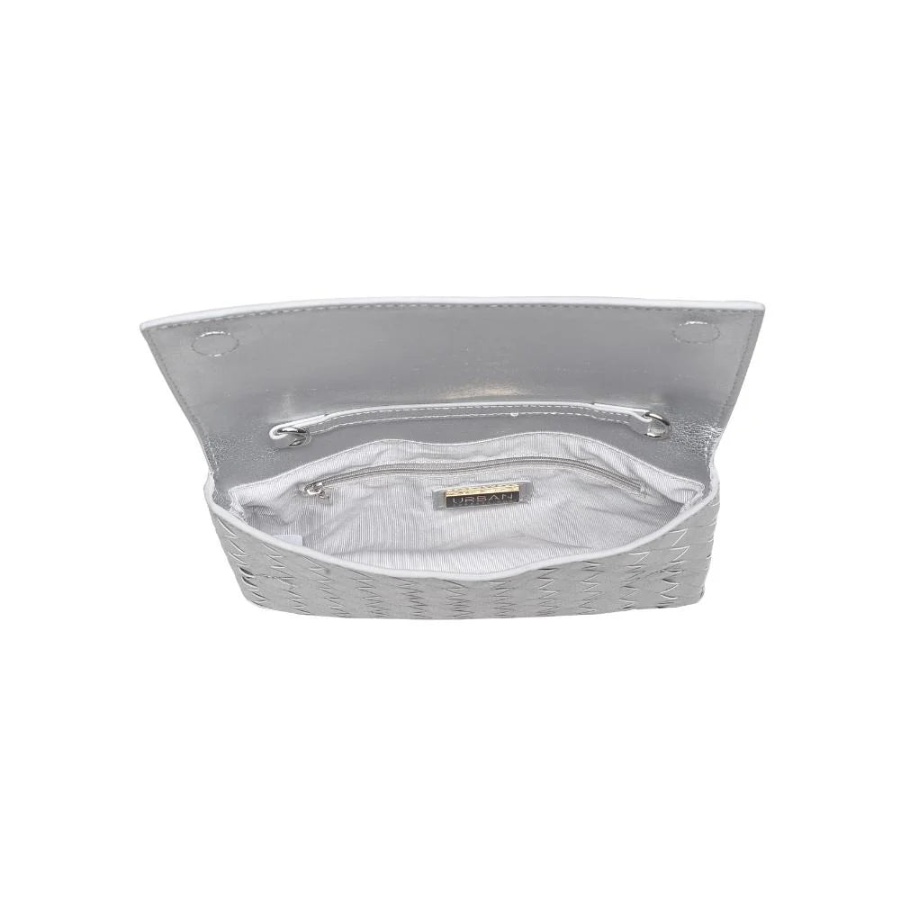 Ivy Clutch - Silver