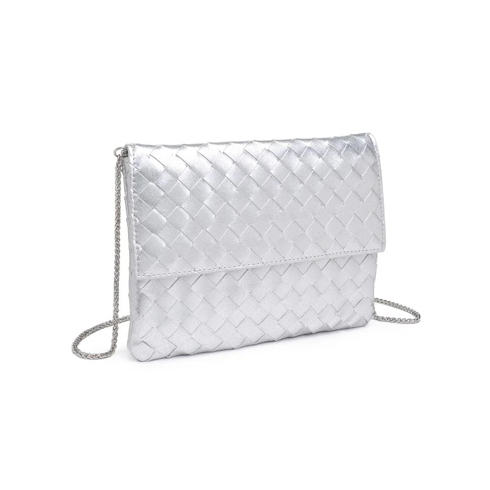 Ivy Clutch - Silver