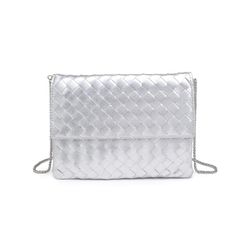 Ivy Clutch - Silver