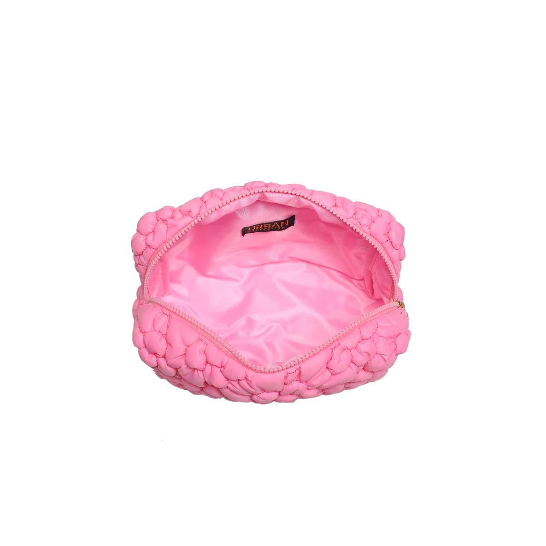 Flora Pop - Nylon Cosmetic Pouch - Pink