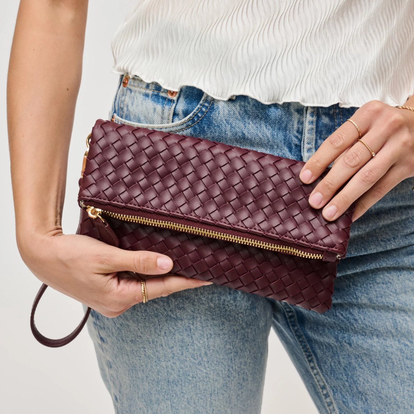 Aria Clutch - Merlot