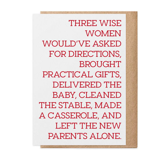 Three Wise Women - Greeting Card